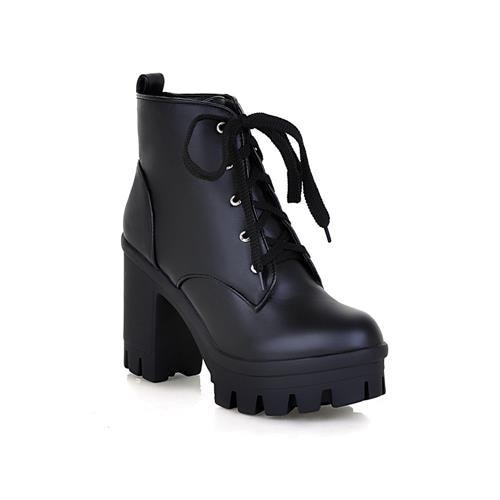 Fashionable High-Heel Snow Boots