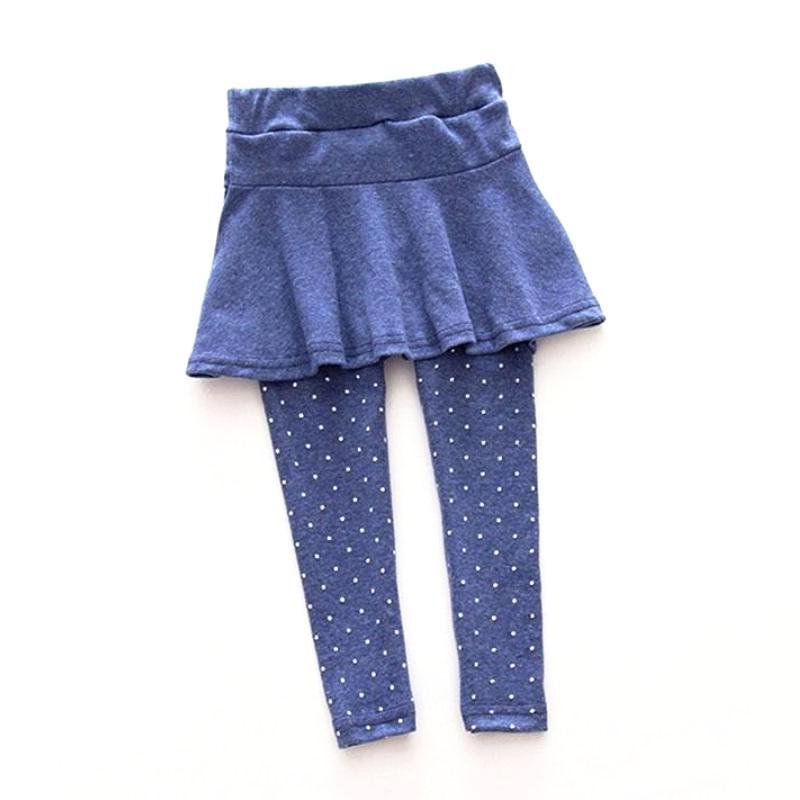 Polka Dot Skirt Leggings