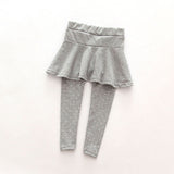Polka Dot Skirt Leggings
