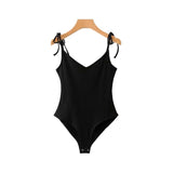 Sleeveless V-Neck Summer Romper