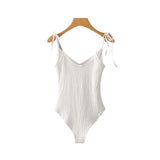 Sleeveless V-Neck Summer Romper