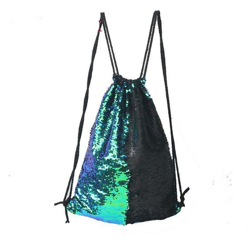 Shimmer Changeable Glitter Drawstring Bag