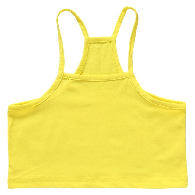 Candy Color Cropped Vest