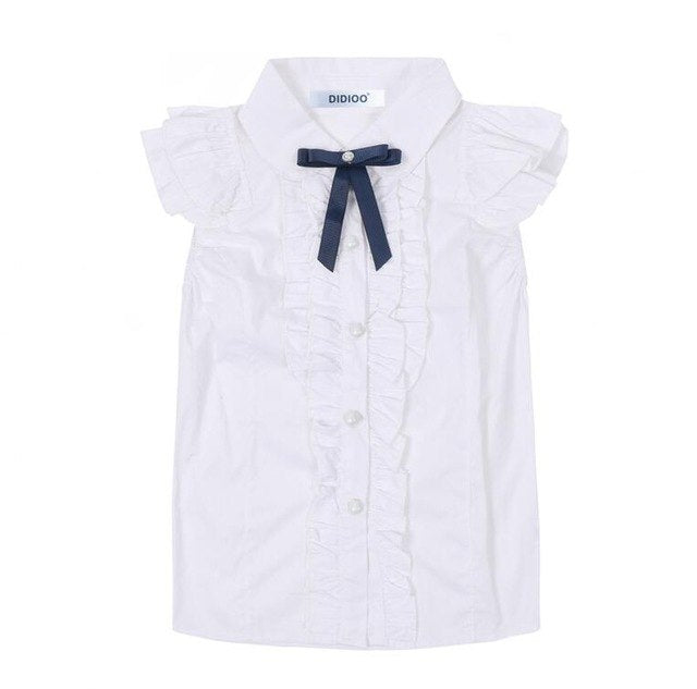Cotton Bow Knot Blouse