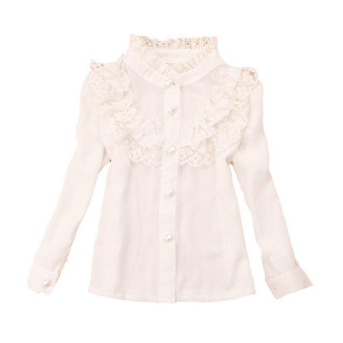 Lace Collar Blouse