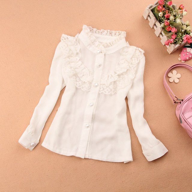Lace Collar Blouse
