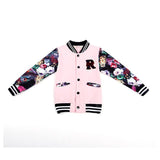 Floral Baseball Jacket