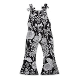 Flare Cut Floral Jumpsuit