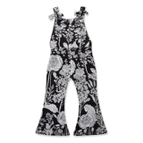 Flare Cut Floral Jumpsuit