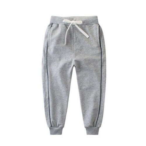 Drawstring Waist Cotton Joggers