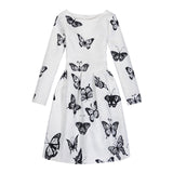 Butterfly Design Cotton Dress